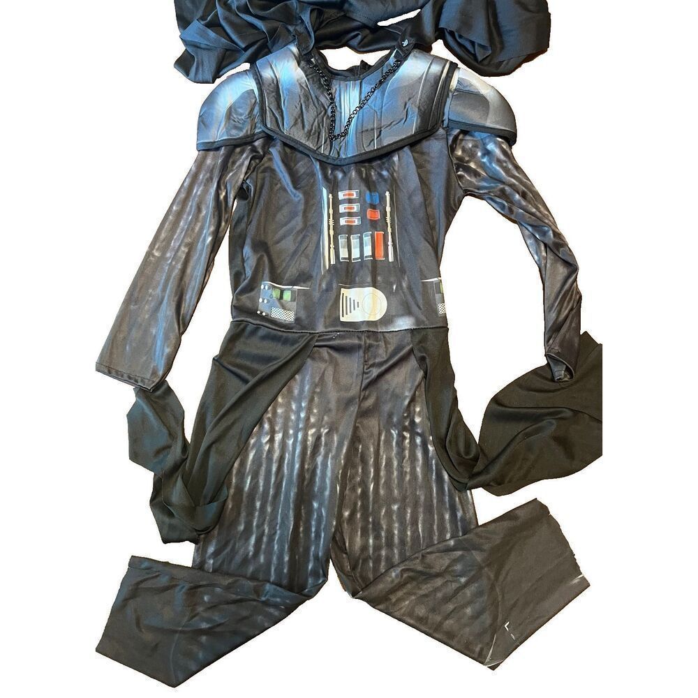 Children's Star Wars Storm Trooper Costume Size M Cape Chain Shoulders